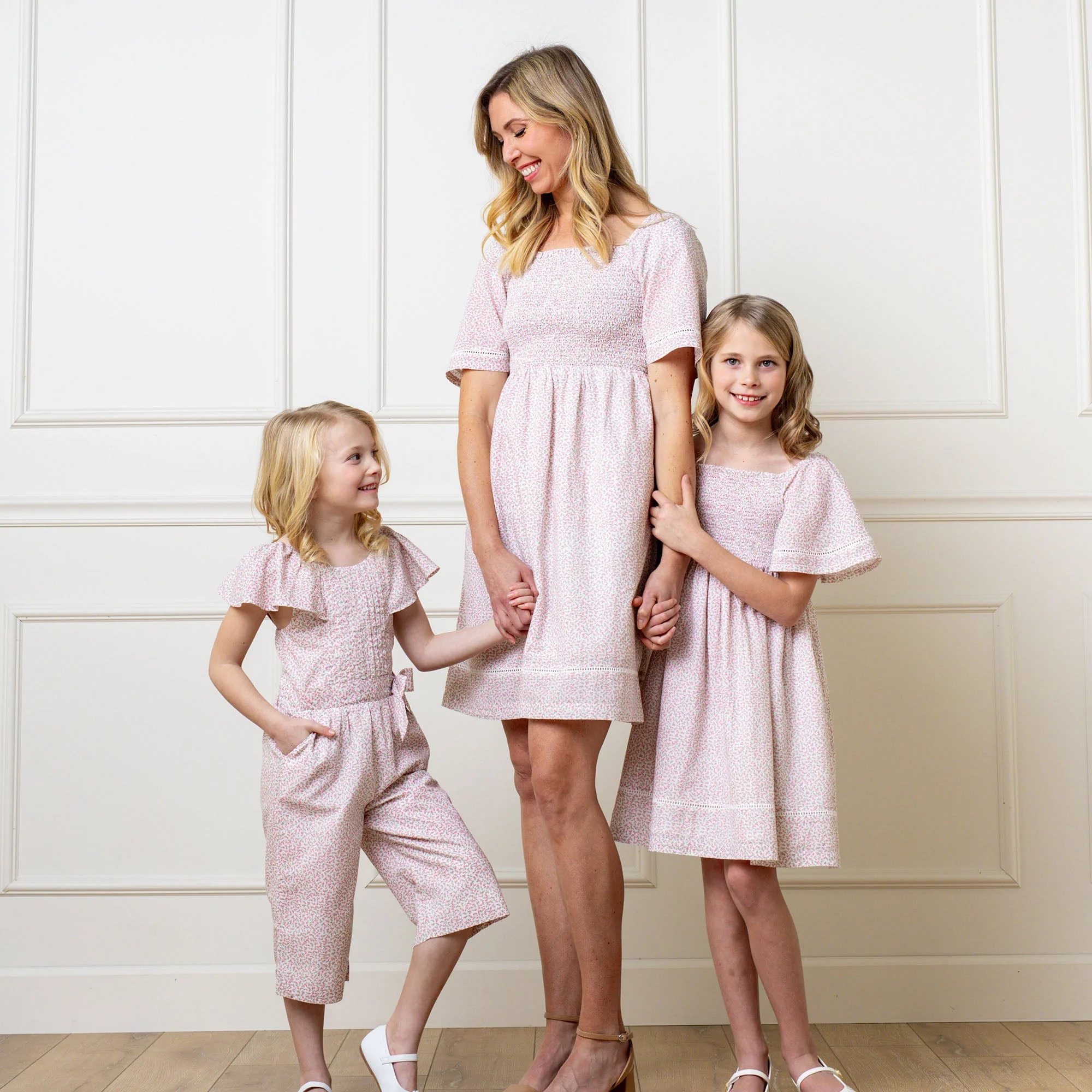 Hope & Henry Organic Smocked Bell Sleeve Dress - Image 9