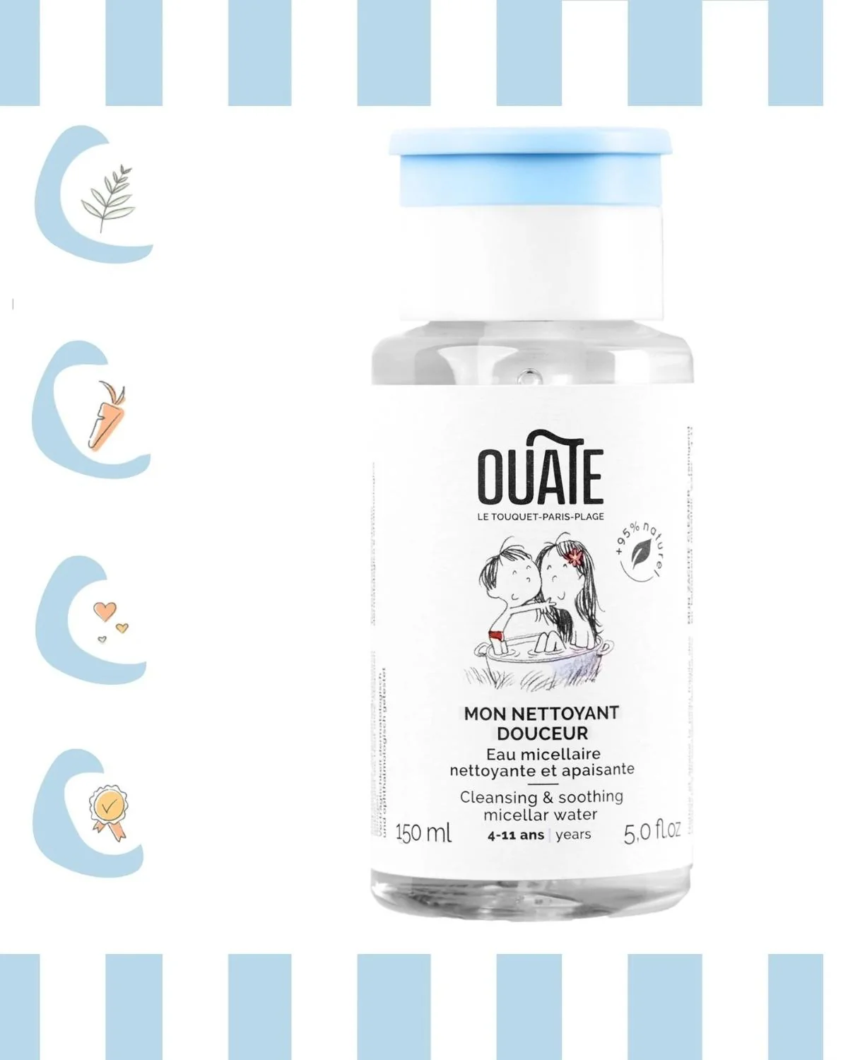 OUATE Duo Set MY HERO SKINCARE ROUTINE Boys (ages 7-8) - Image 3