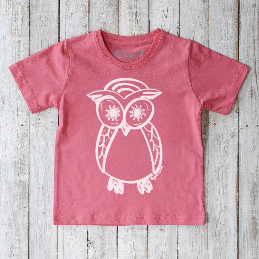 Uni-T Owl T-Shirt for Kids - Image 4