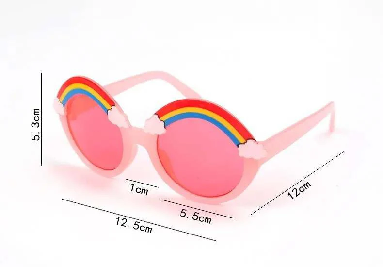 ozznekshoes Rainbow Kids Sunglasses | Toddler Sunglasses