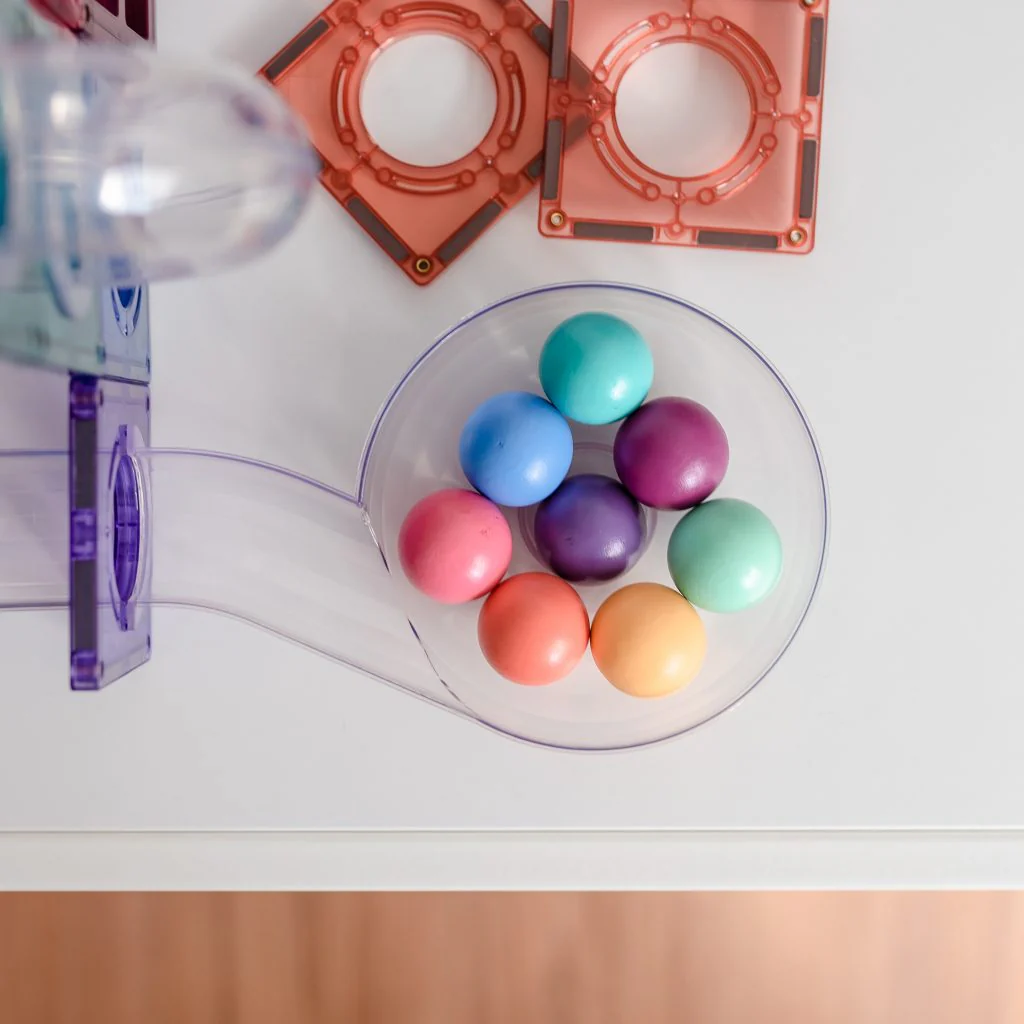 Connetix Magnetic Tiles | Pastel Replacement Ball Pack (16 pcs) - Image 3