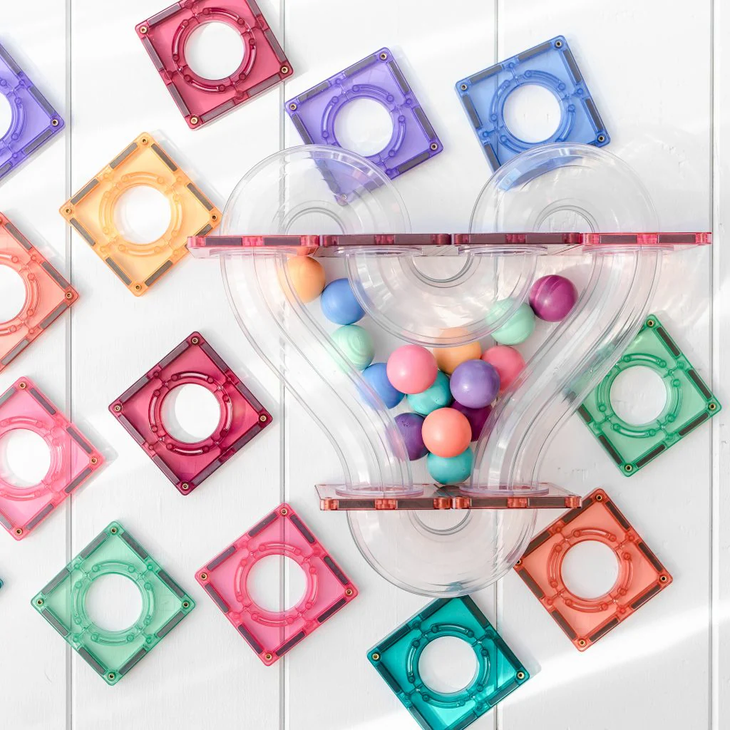 Connetix Magnetic Tiles | Pastel Replacement Ball Pack (16 pcs) - Image 4
