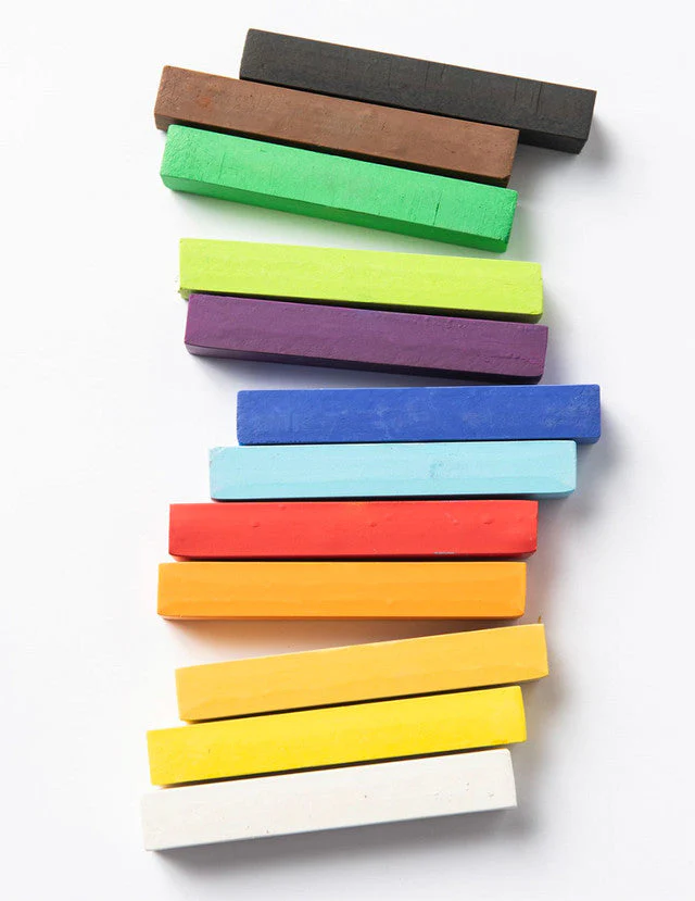 Elseware Unplug Pastel Sticks – Talc-Free Oil Pastels – 12 Vibrant Colors - Image 7