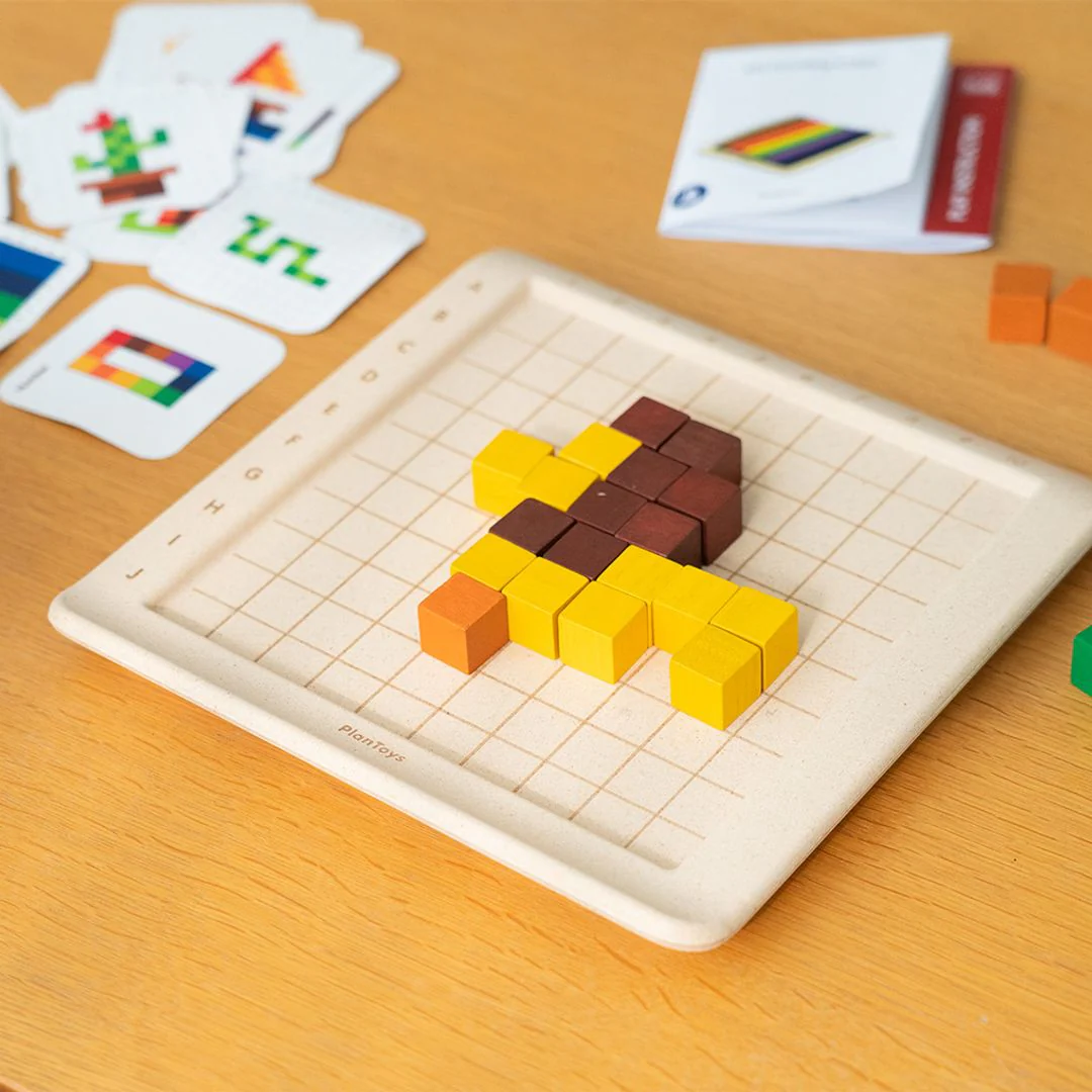 PlanToys 100 Counting Cubes - Unit Plus - Image 4