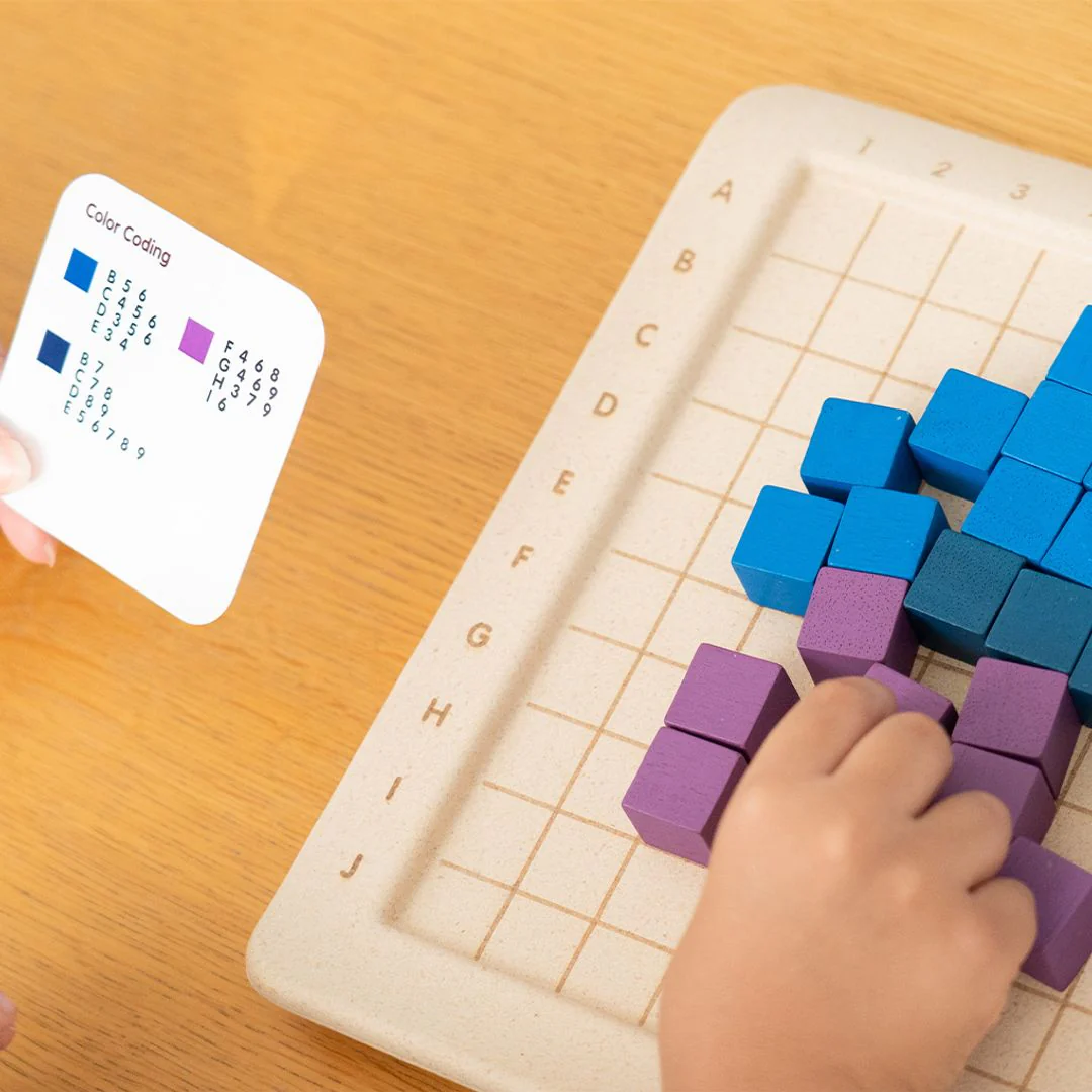 PlanToys 100 Counting Cubes - Unit Plus - Image 5