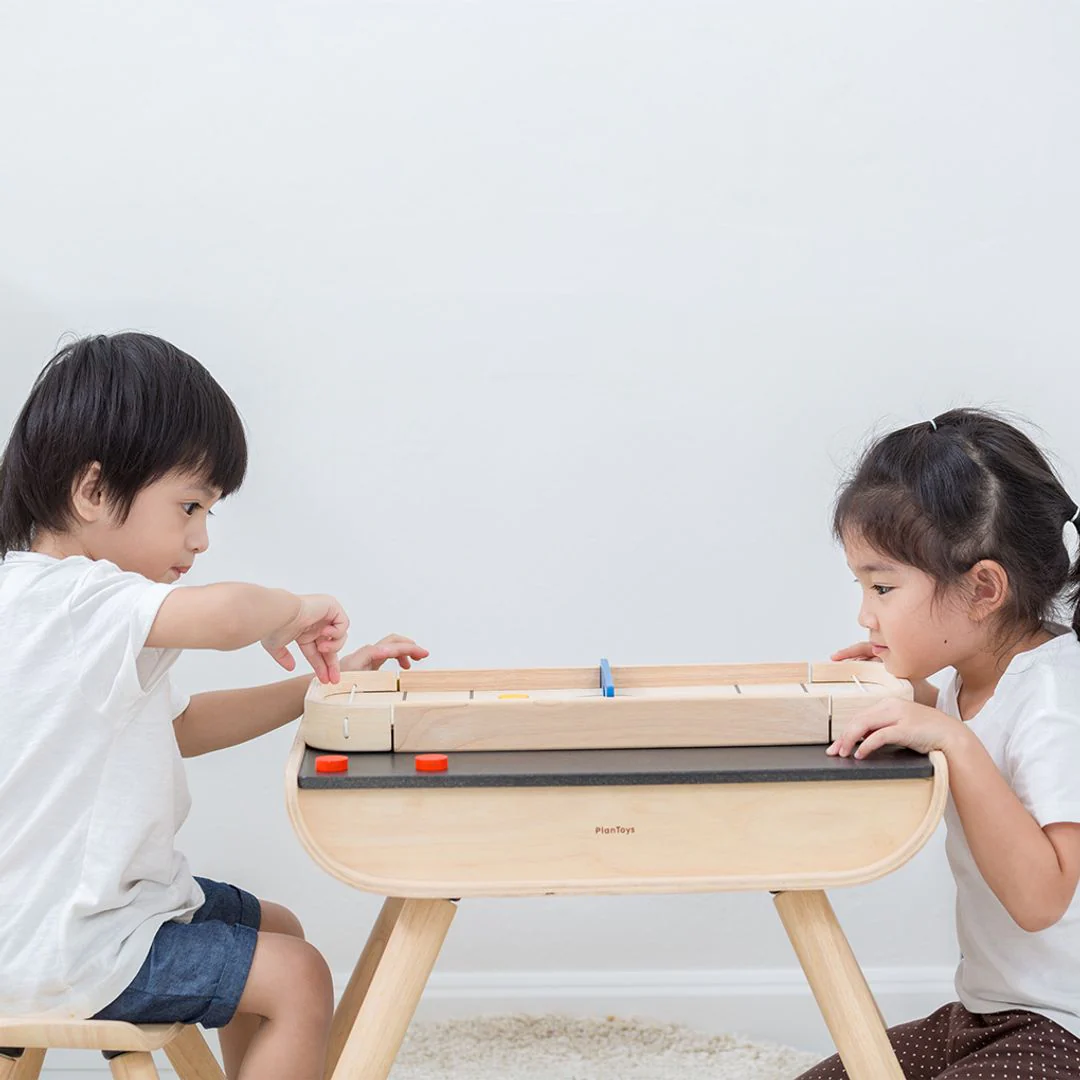 PlanToys 2-In-1 Shuffleboard Game - Image 7