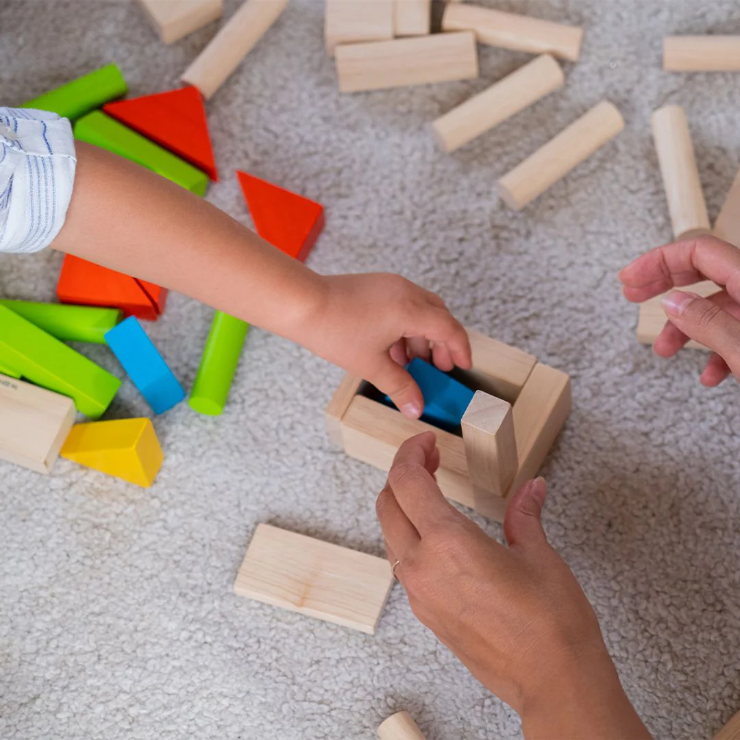 PlanToys 40-Piece Small Unit Blocks – Classic Set - Image 2