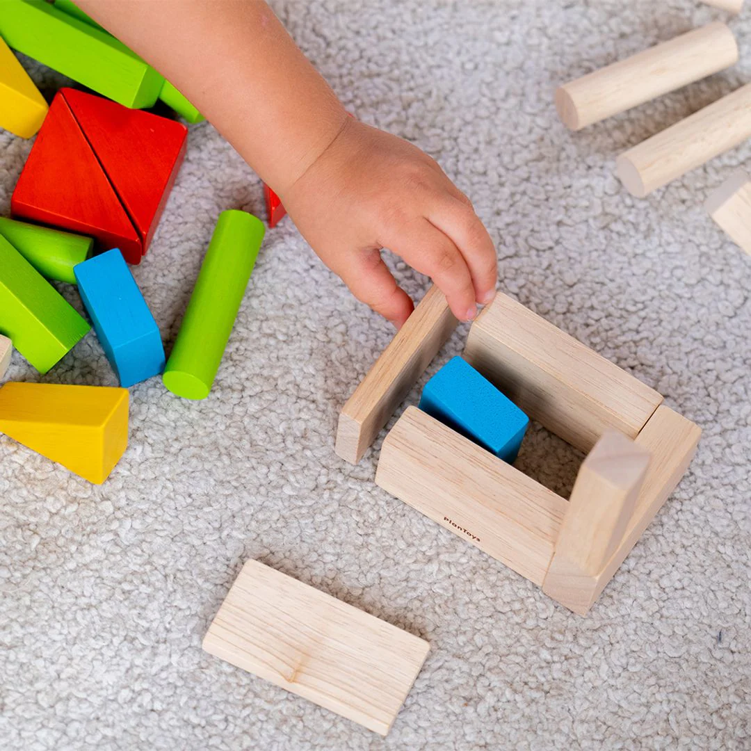 PlanToys 40-Piece Small Unit Blocks – Classic Set - Image 3