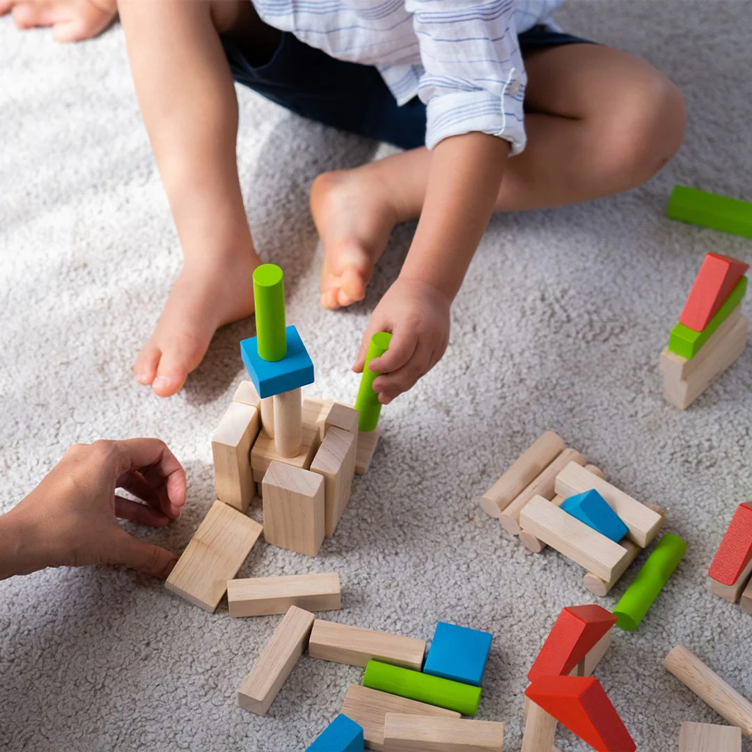 PlanToys 40-Piece Small Unit Blocks – Classic Set - Image 7