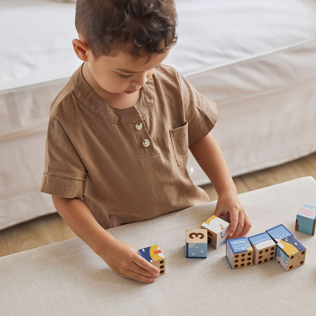 PlanToys Animal Puzzle Cubes - Image 3