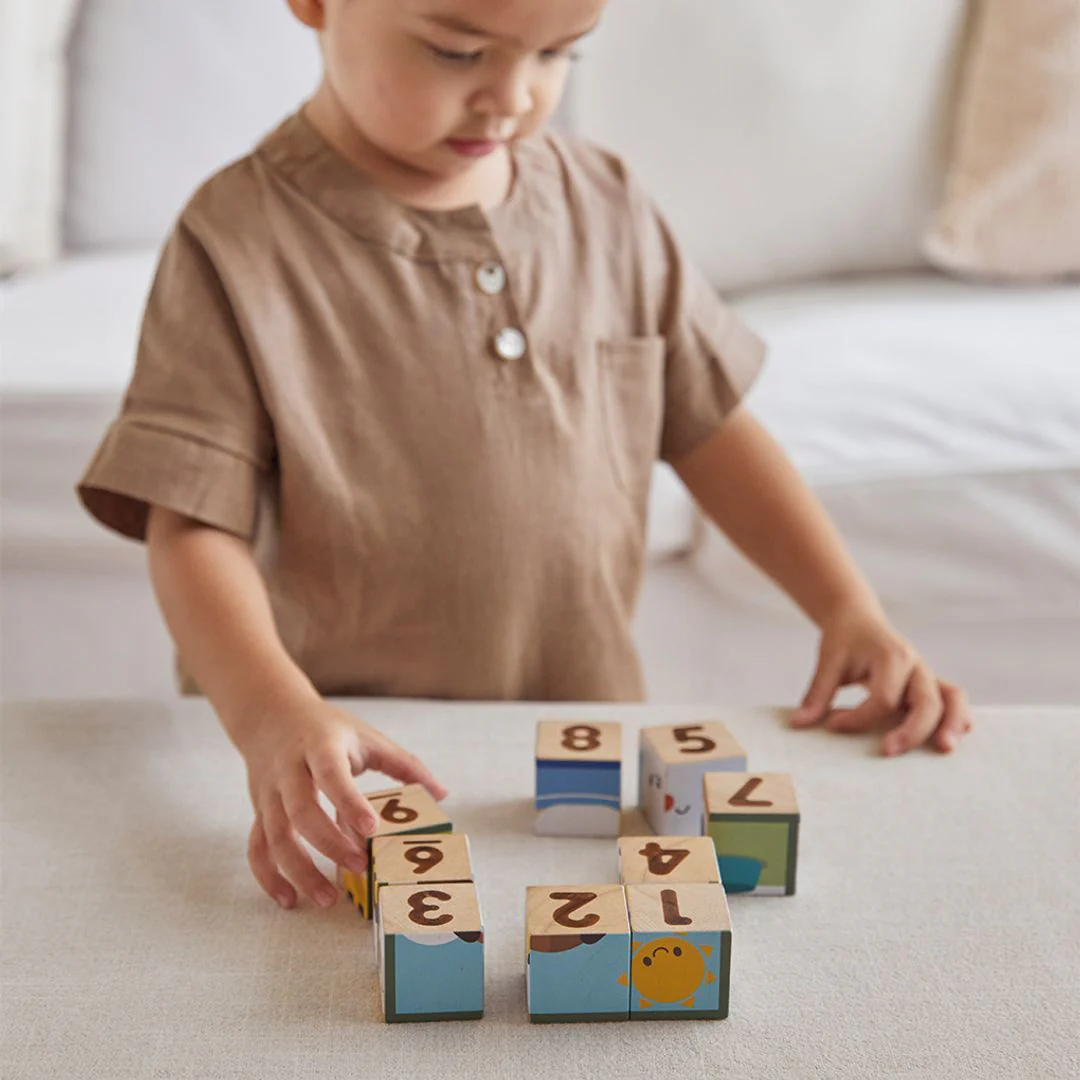 PlanToys Animal Puzzle Cubes - Image 5