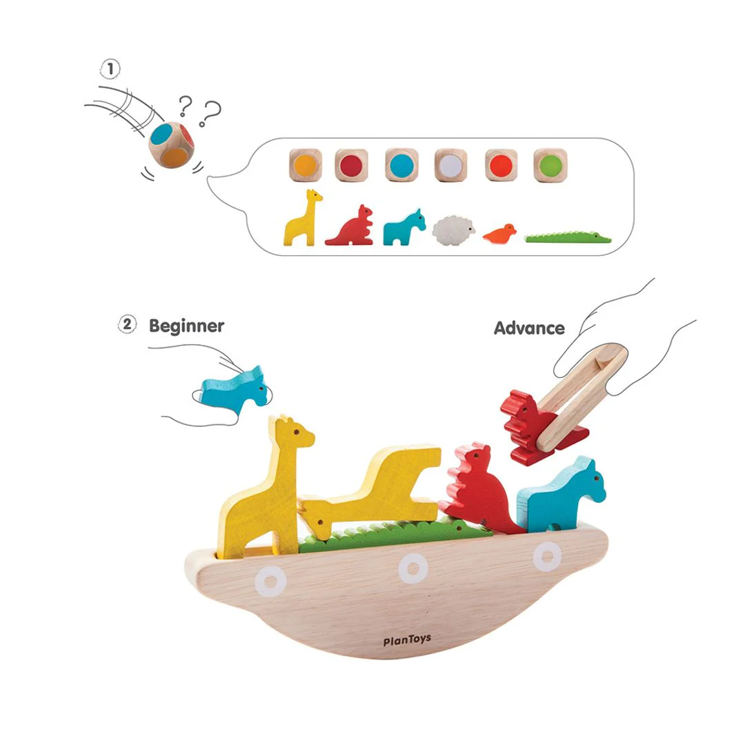 PlanToys Balancing Boat - Image 7