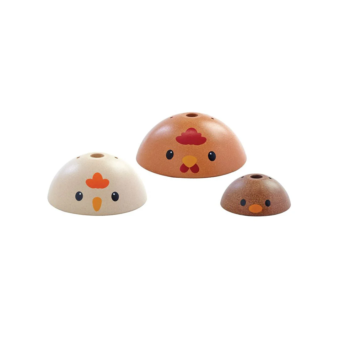 PlanToys Chicken Nesting - Modern Rustic - Image 11