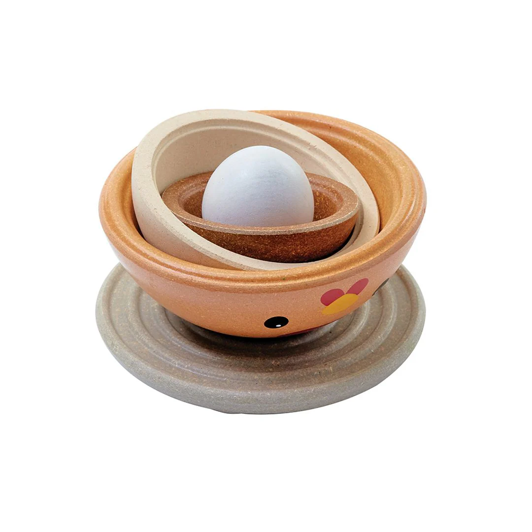 PlanToys Chicken Nesting - Modern Rustic - Image 9