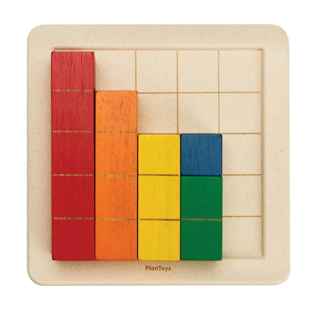 PlanToys Colored Counting Blocks - Unit Plus - Image 10