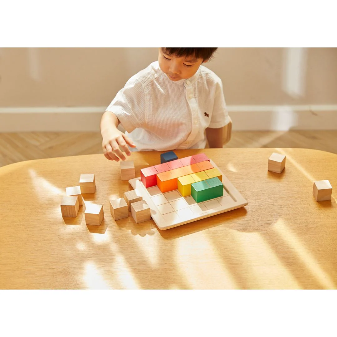 PlanToys Colored Counting Blocks - Unit Plus - Image 2