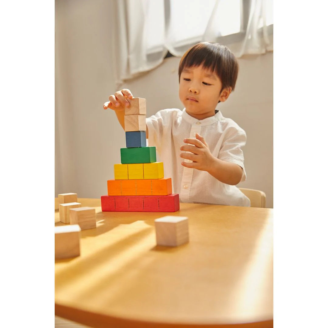 PlanToys Colored Counting Blocks - Unit Plus - Image 4