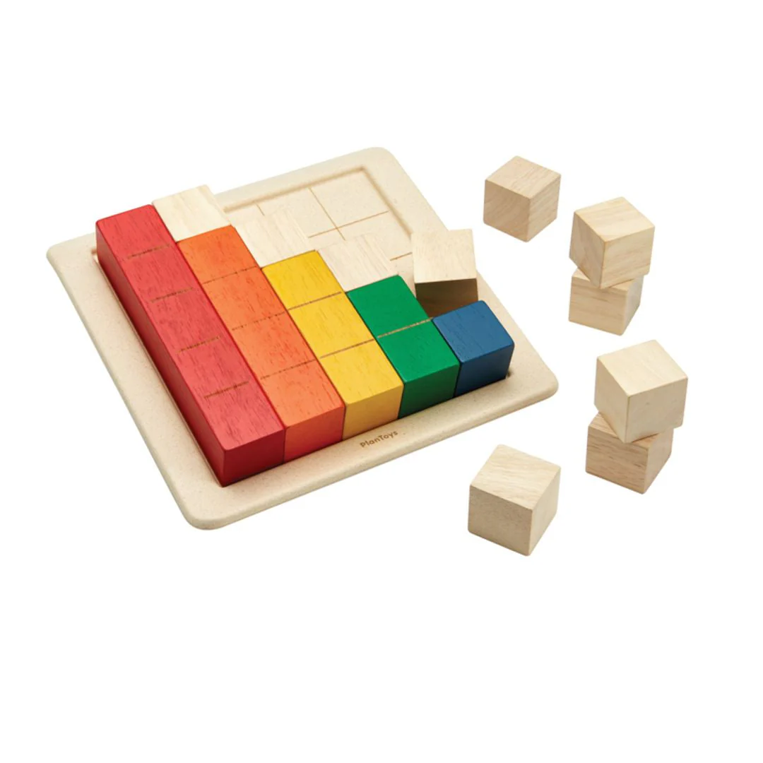 PlanToys Colored Counting Blocks - Unit Plus - Image 6