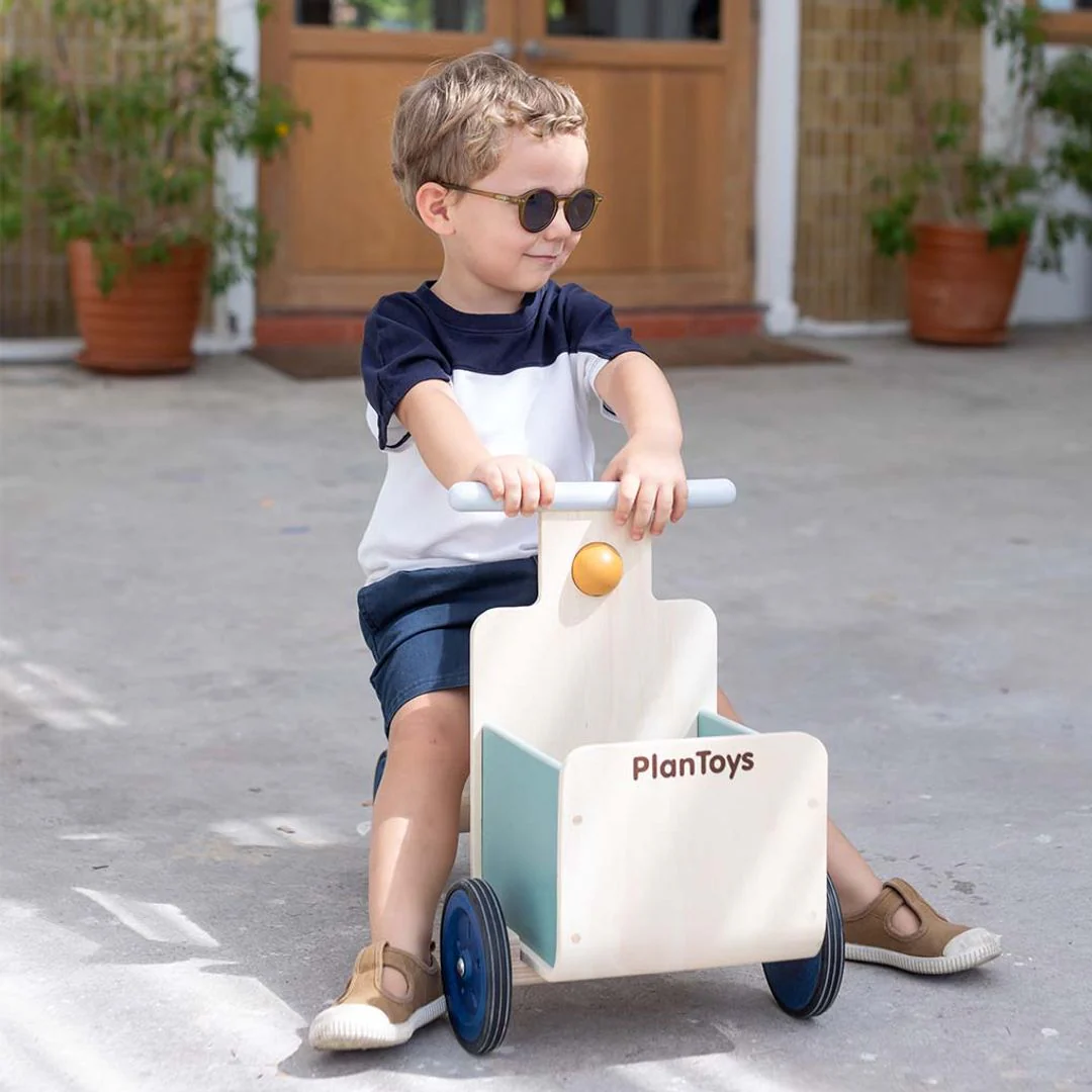 PlanToys Delivery Bike - Orchard - Image 2