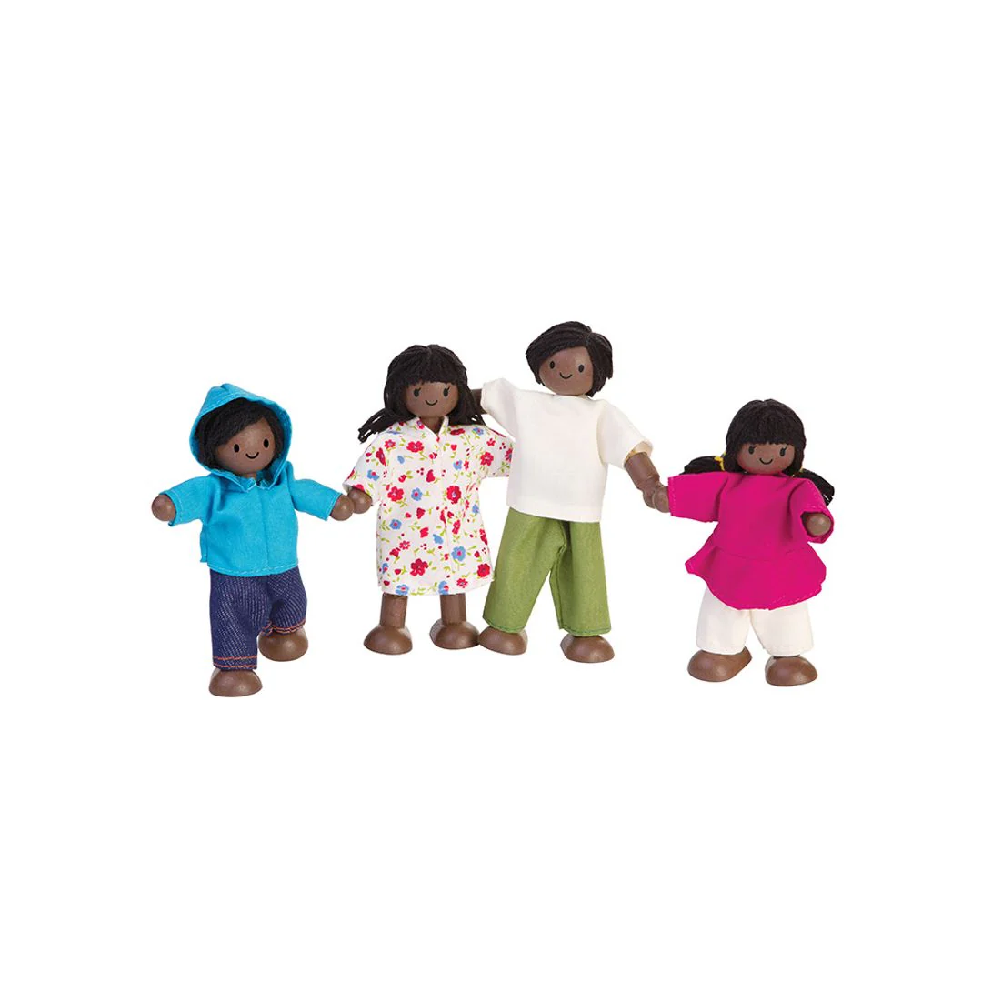 PlanToys Doll Family - Dark Skin Tone - Image 3
