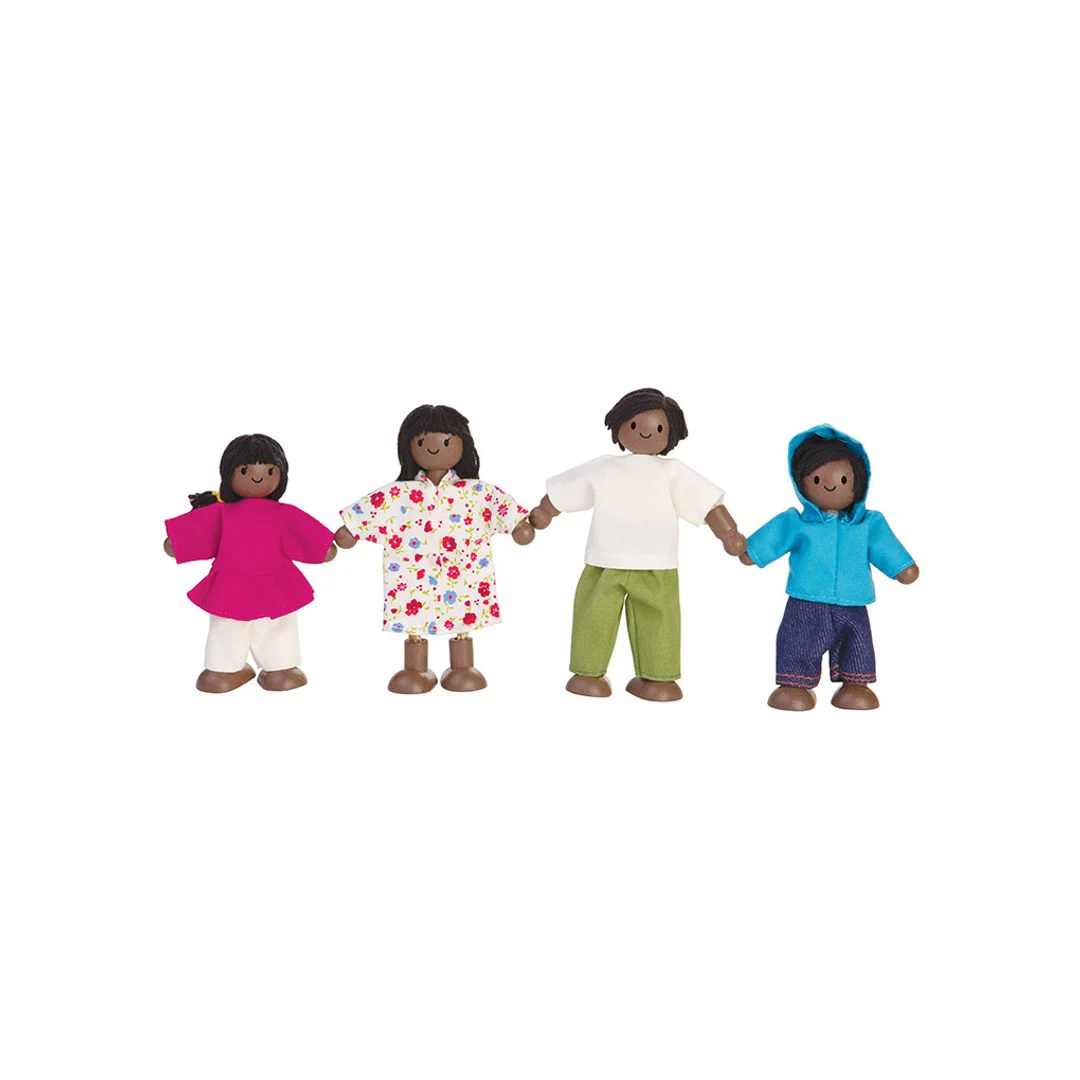 PlanToys Doll Family - Dark Skin Tone - Image 4