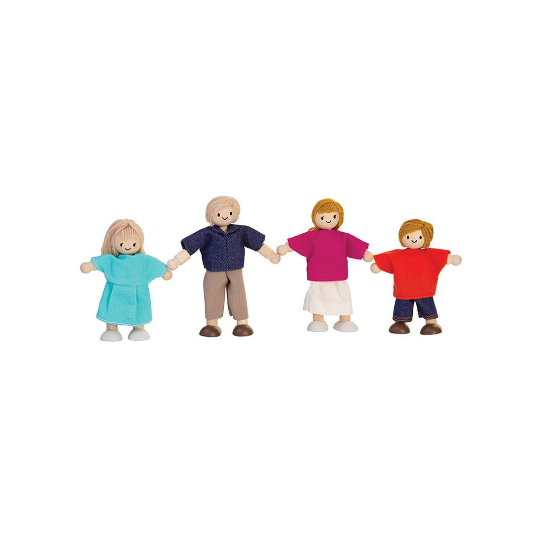 PlanToys Doll Family - Light Skin Tone - Blonde Hair - Image 3