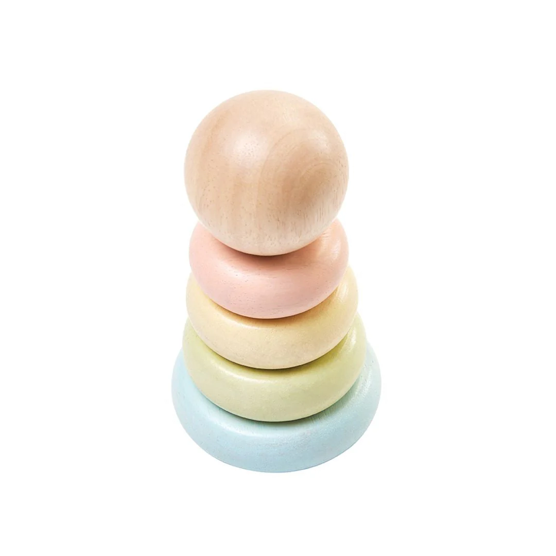 PlanToys First Stacking Ring - Pastel - Image 10