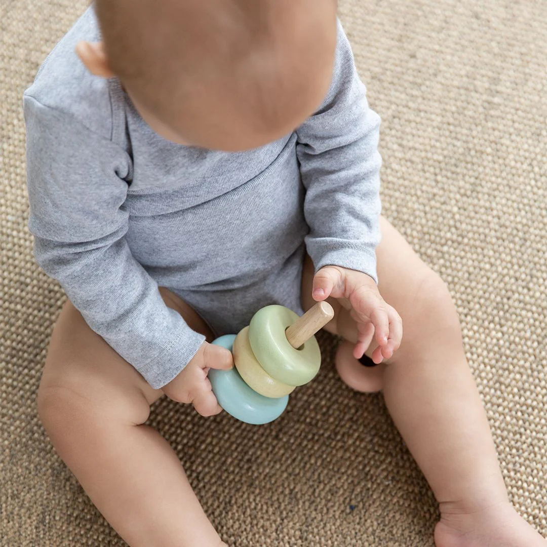 PlanToys First Stacking Ring - Pastel - Image 2
