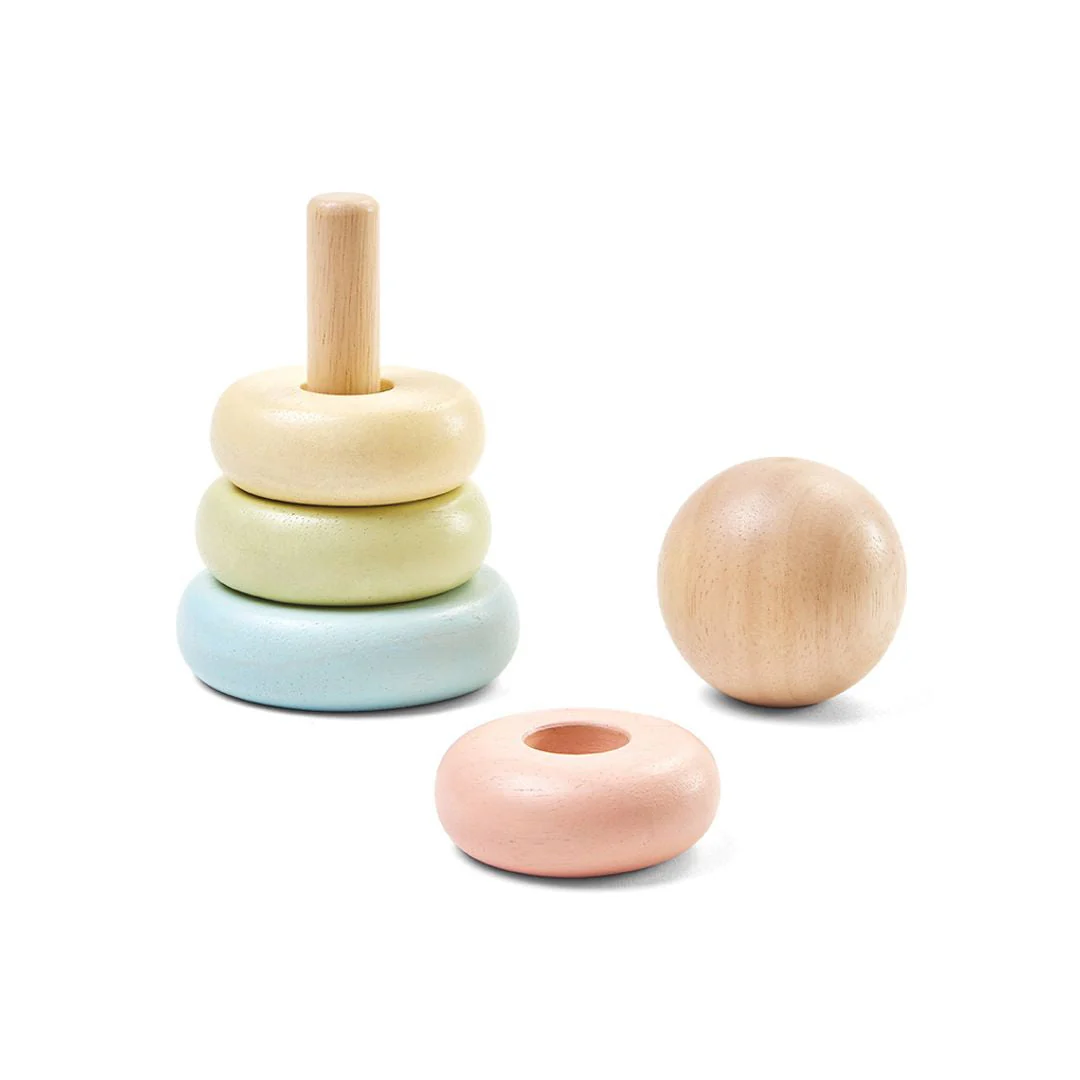 PlanToys First Stacking Ring - Pastel - Image 8