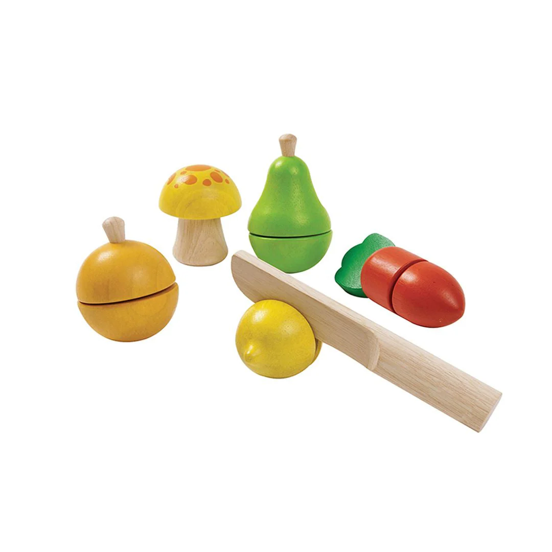 PlanToys Fruit & Vegetable Play Set - Image 6