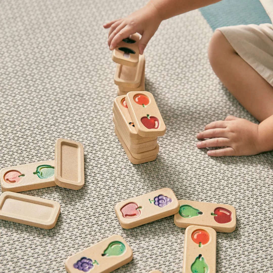 PlanToys Fruit & Veggie Domino (Gradient) - Image 2