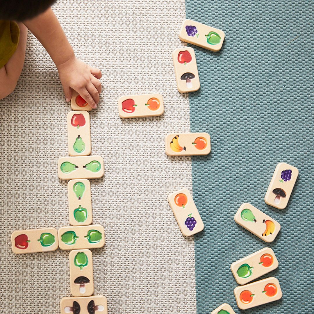 PlanToys Fruit & Veggie Domino (Gradient) - Image 3
