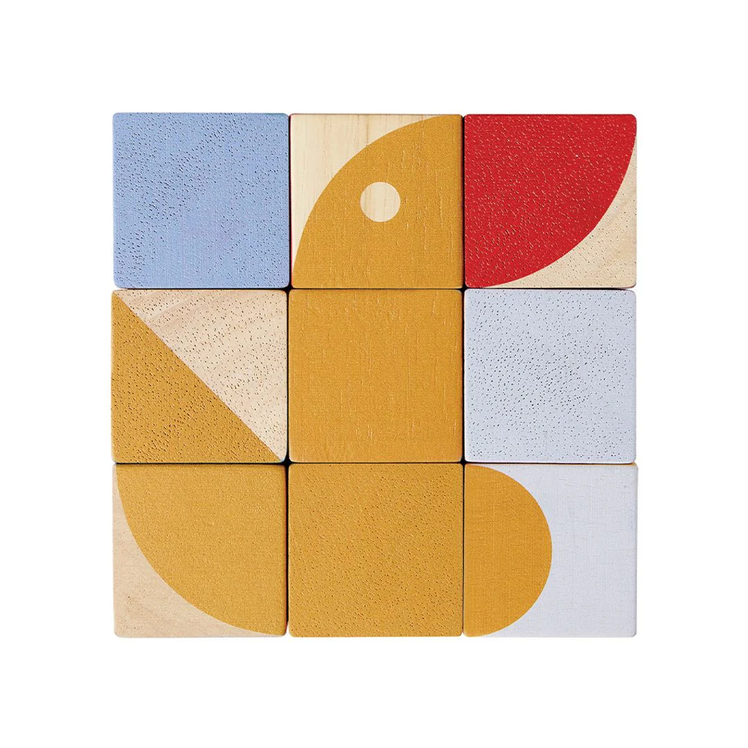 PlanToys Geo Pattern Cubes - Image 10