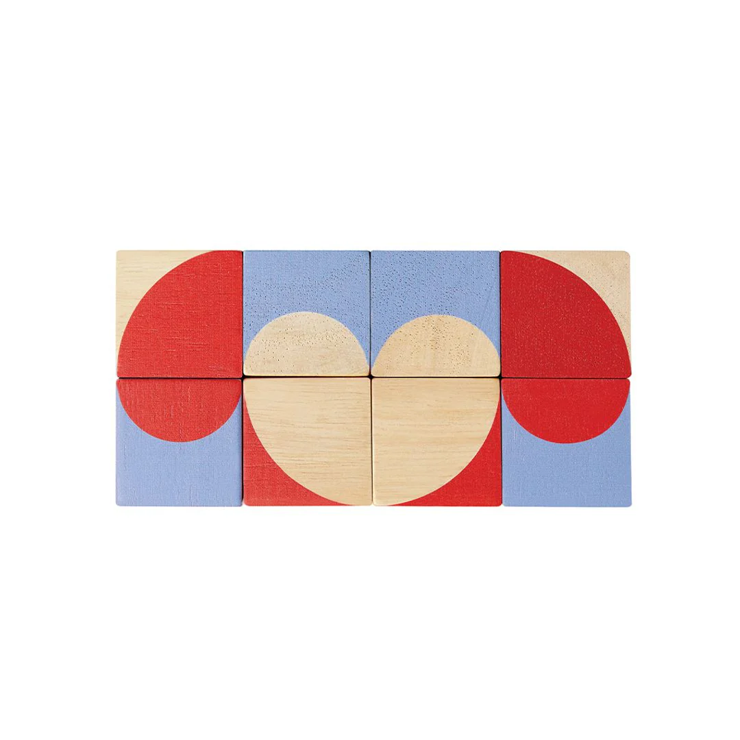 PlanToys Geo Pattern Cubes - Image 11