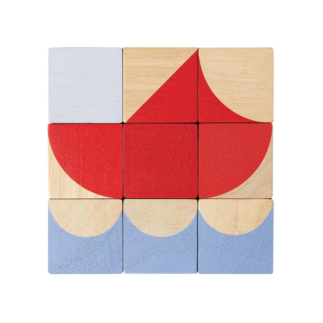 PlanToys Geo Pattern Cubes - Image 13