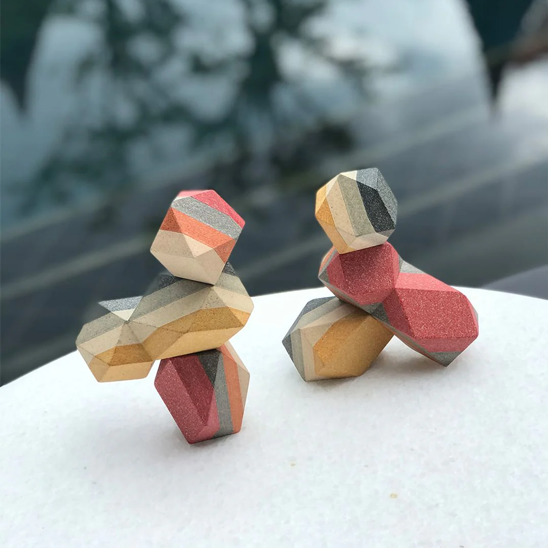 PlanToys Geo Stacking Rock - Image 3