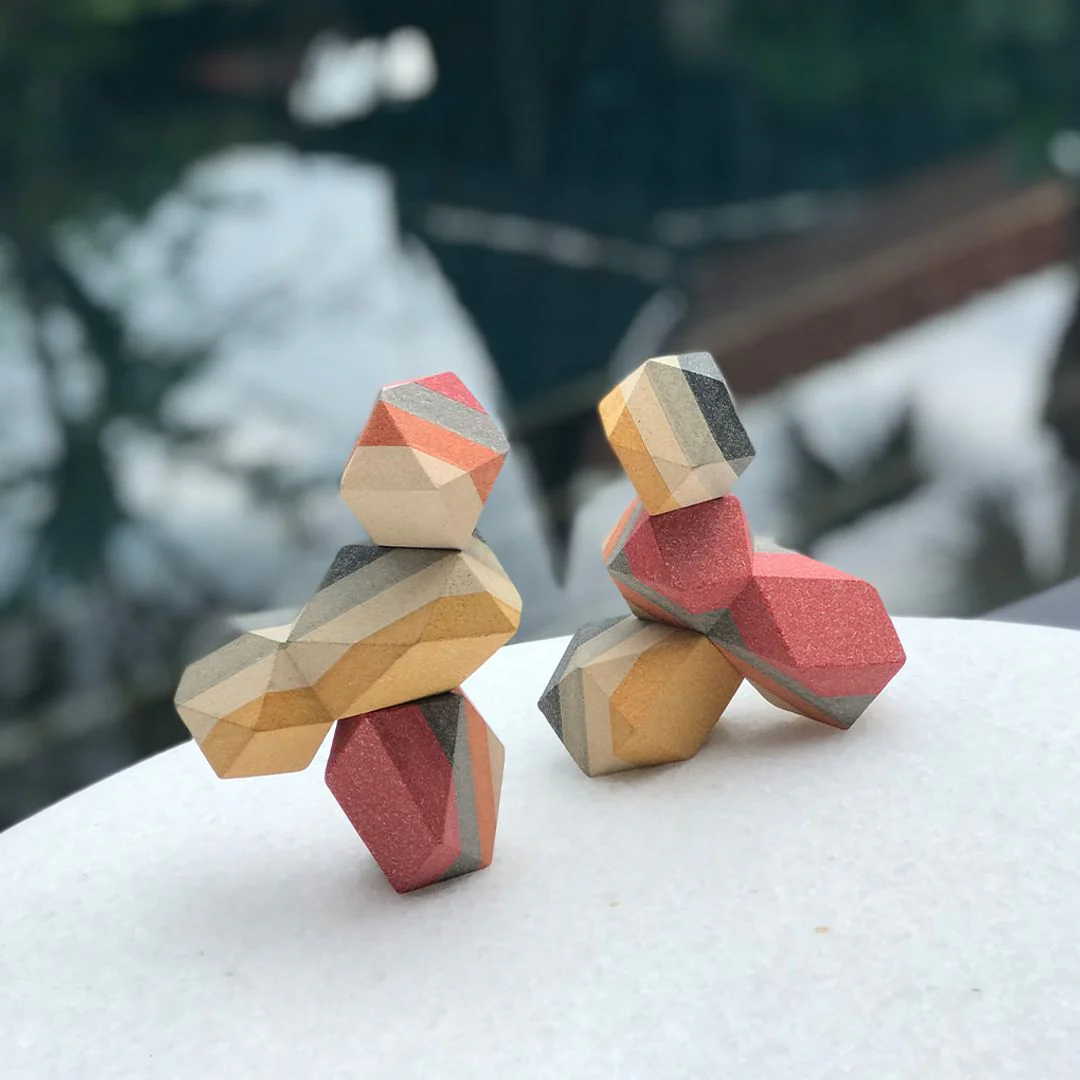 PlanToys Geo Stacking Rock - Image 4