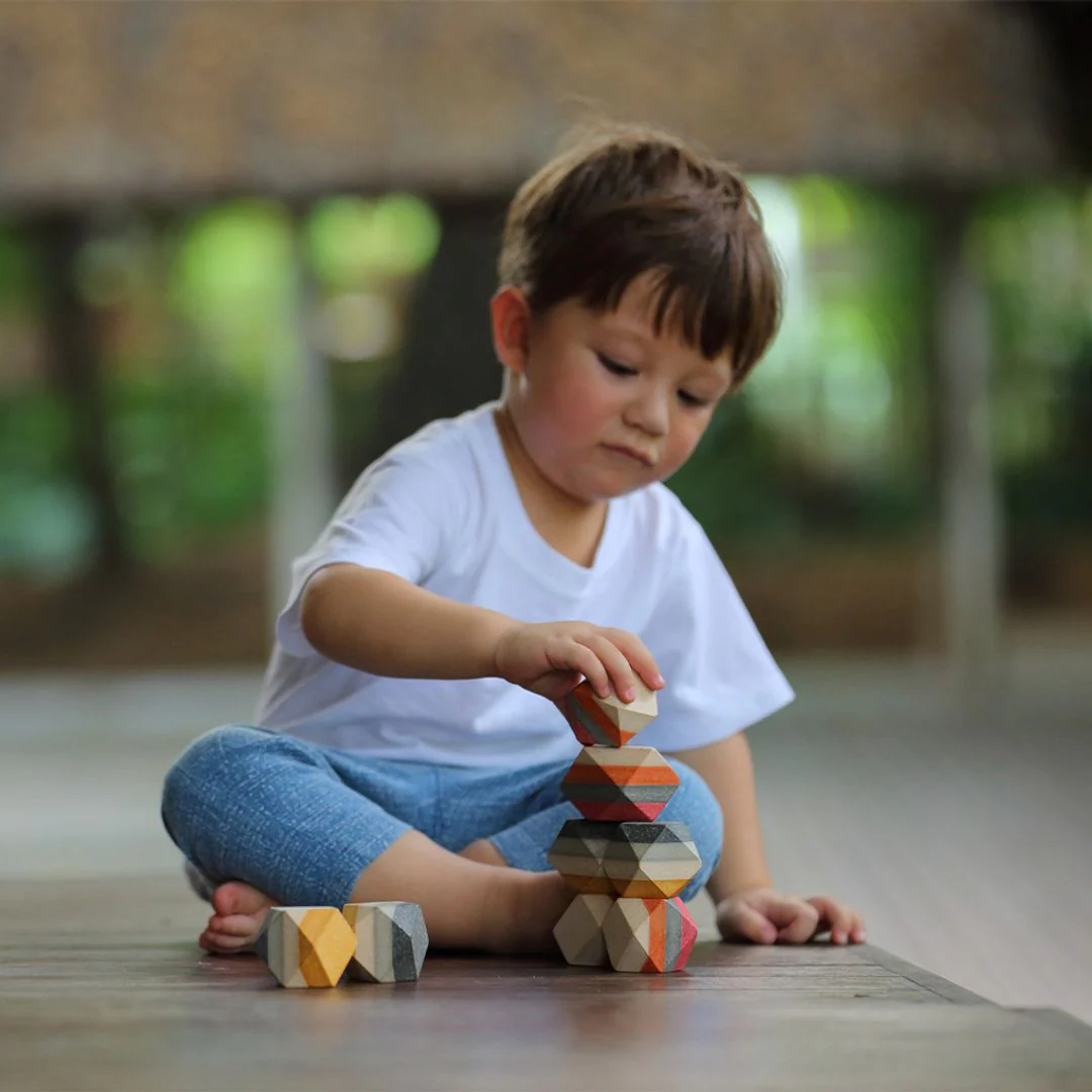 PlanToys Geo Stacking Rock - Image 6