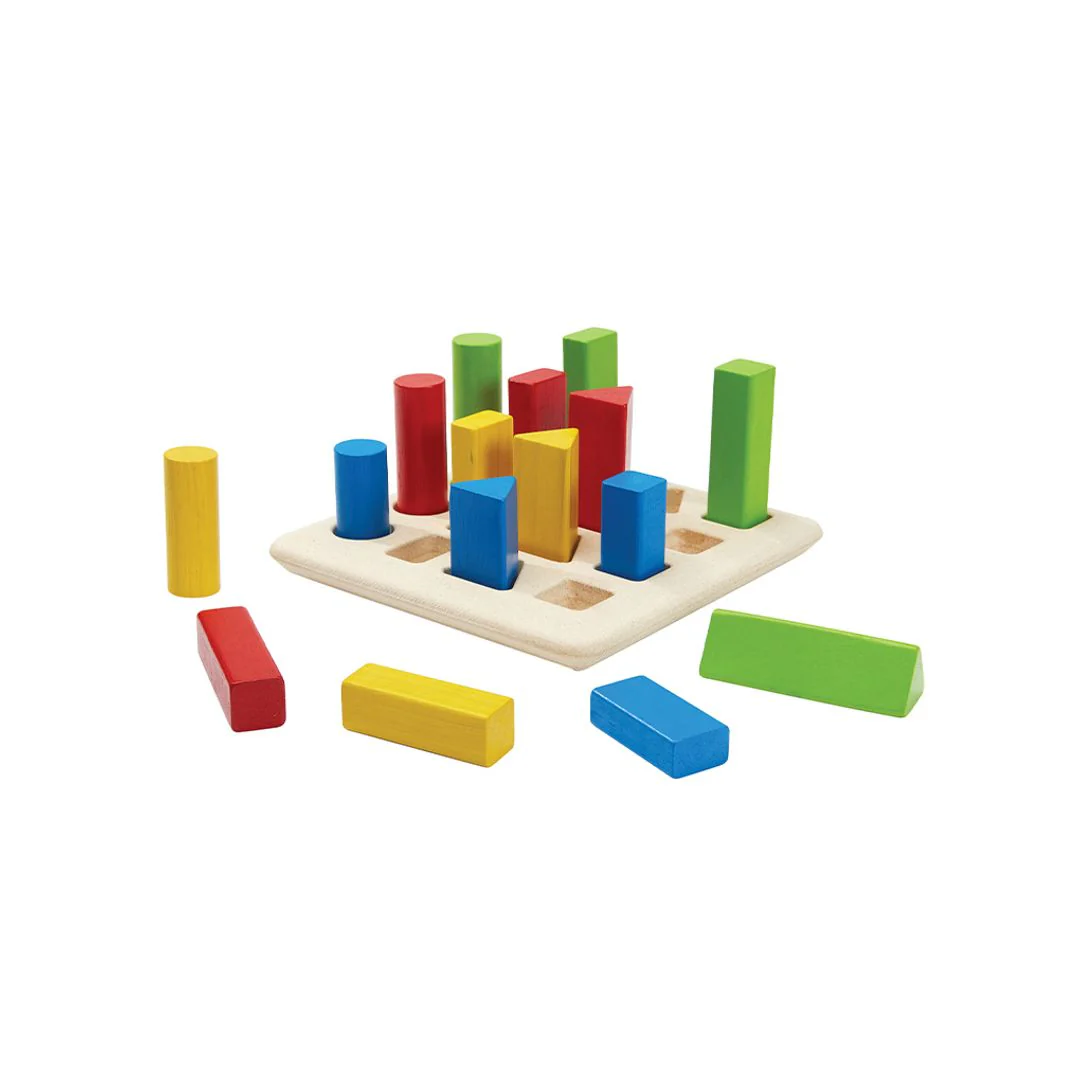 PlanToys Geometric Peg Board - Image 8