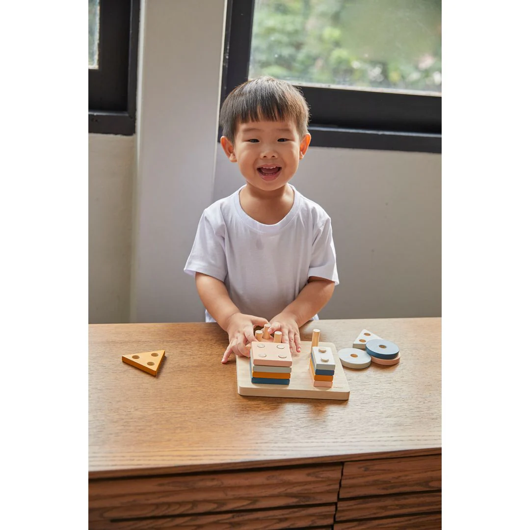 PlanToys Geometric Sorting Board - Orchard - Image 3