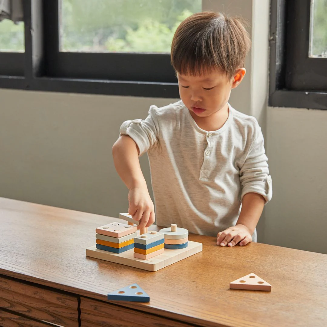 PlanToys Geometric Sorting Board - Orchard - Image 4
