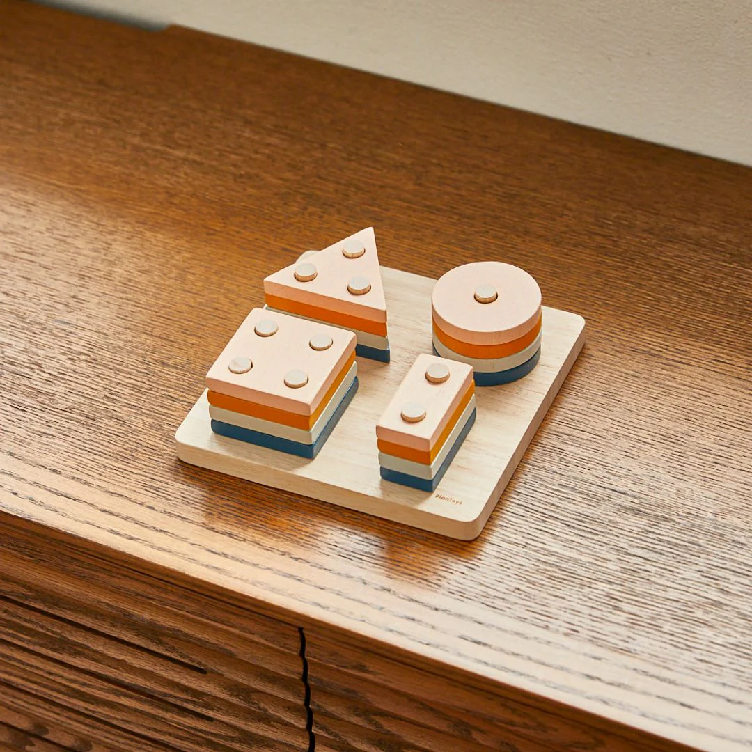 PlanToys Geometric Sorting Board - Orchard - Image 5