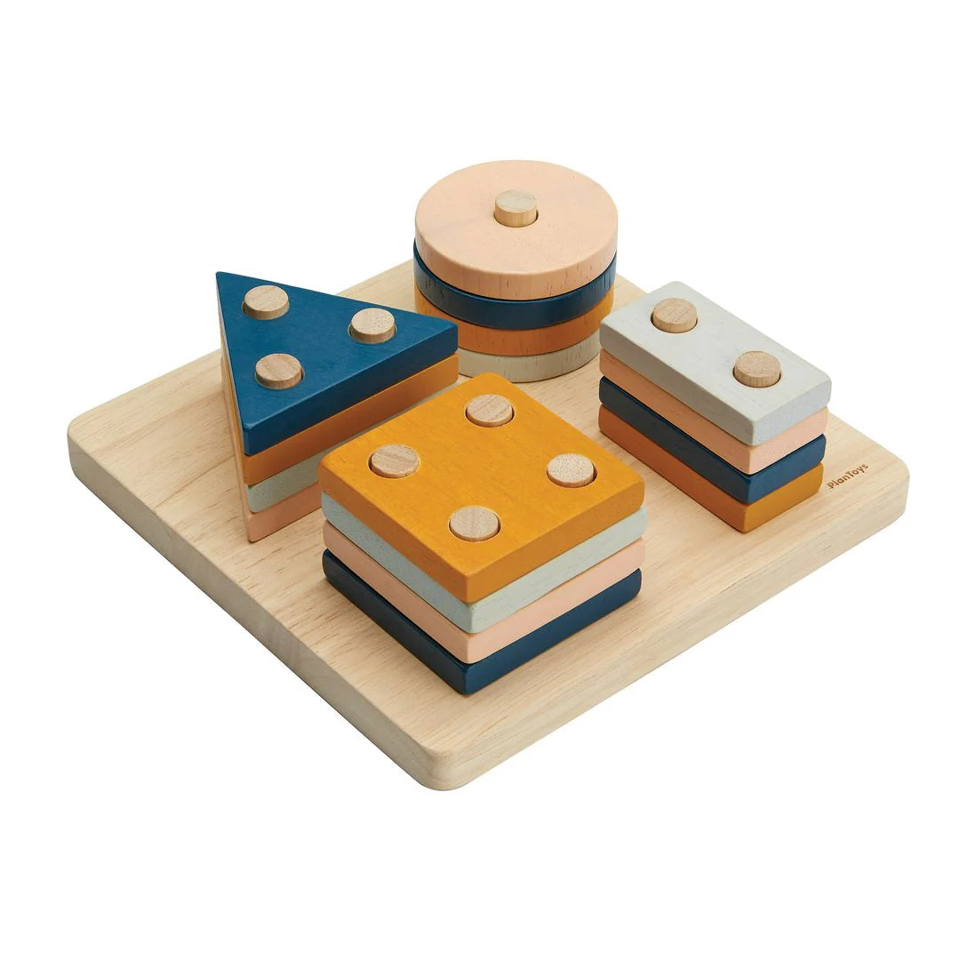 PlanToys Geometric Sorting Board - Orchard - Image 6