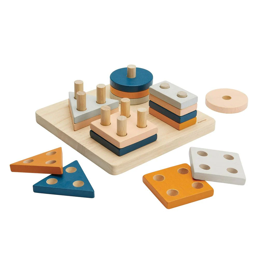 PlanToys Geometric Sorting Board - Orchard - Image 7