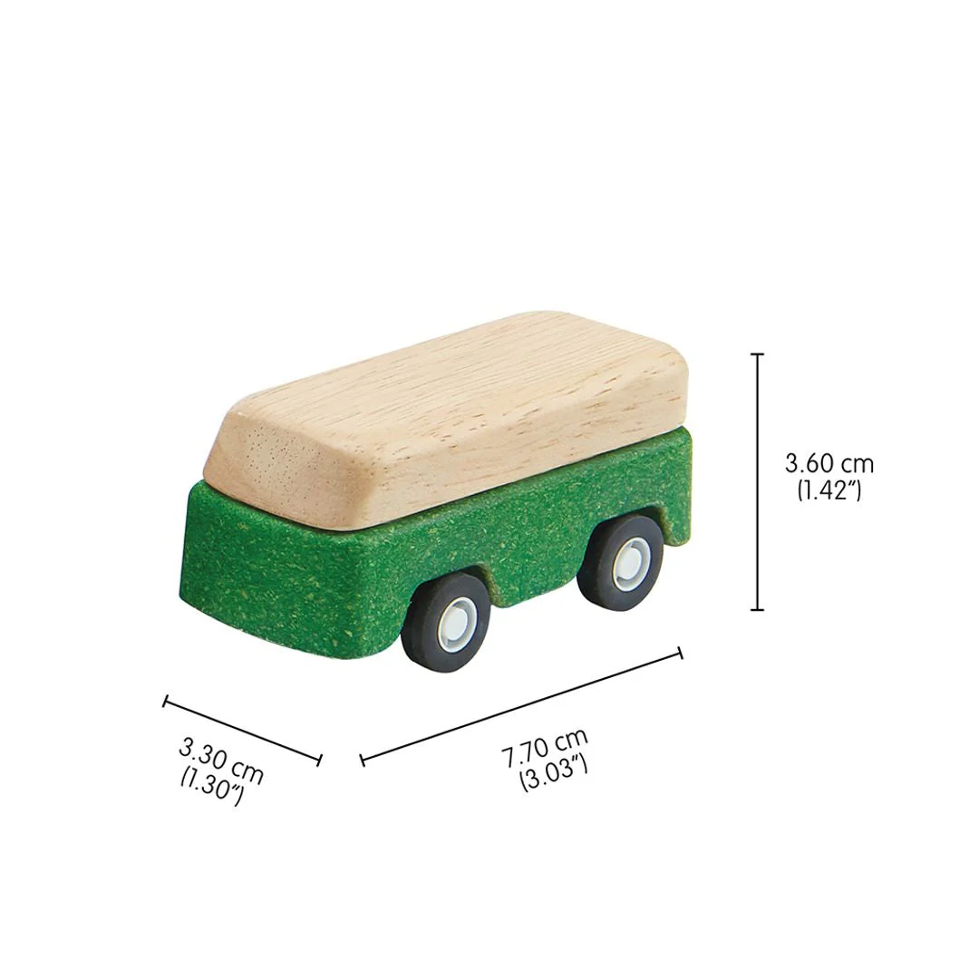 PlanToys Green Bus - Image 4