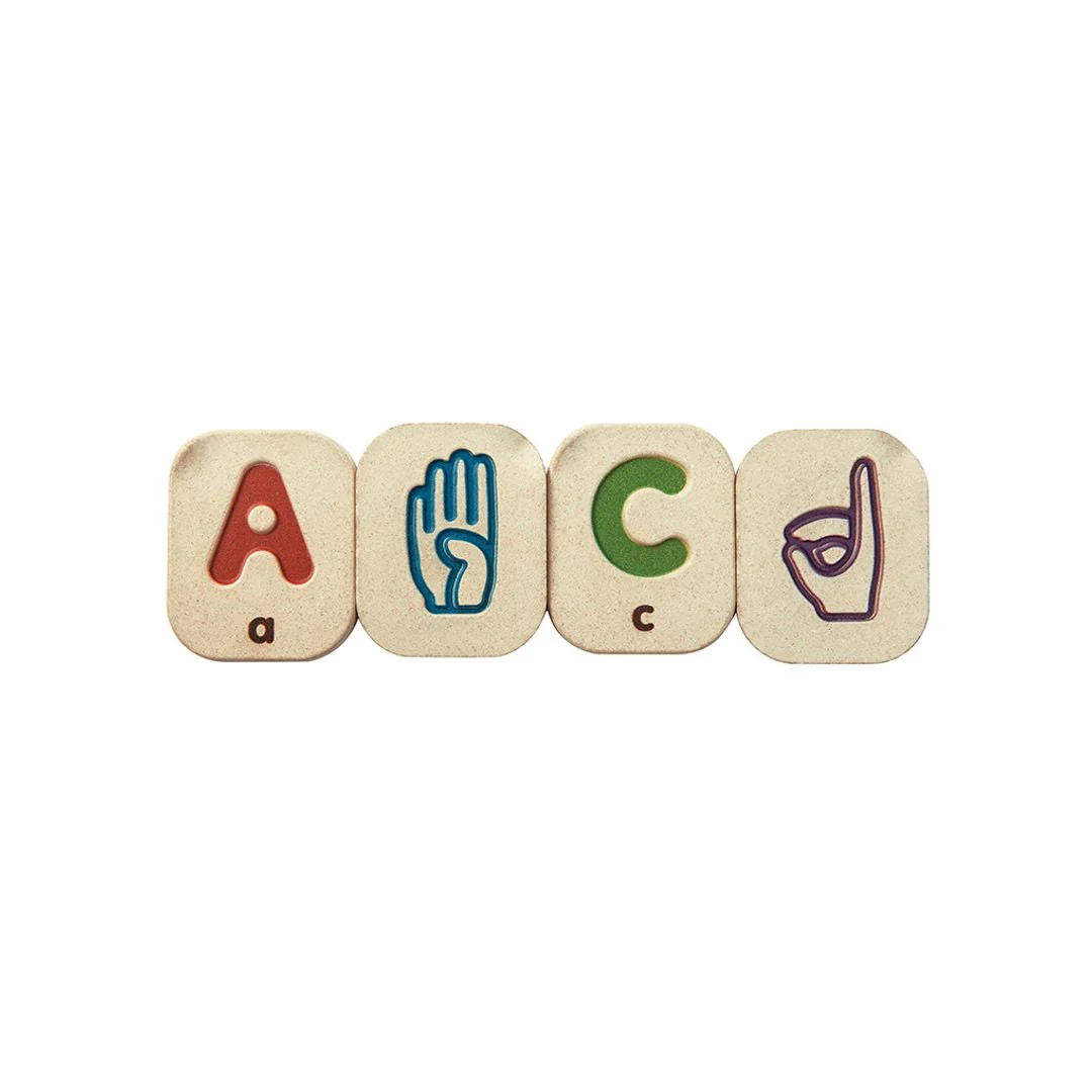 PlanToys Hand Sign Alphabet A-Z - Image 2