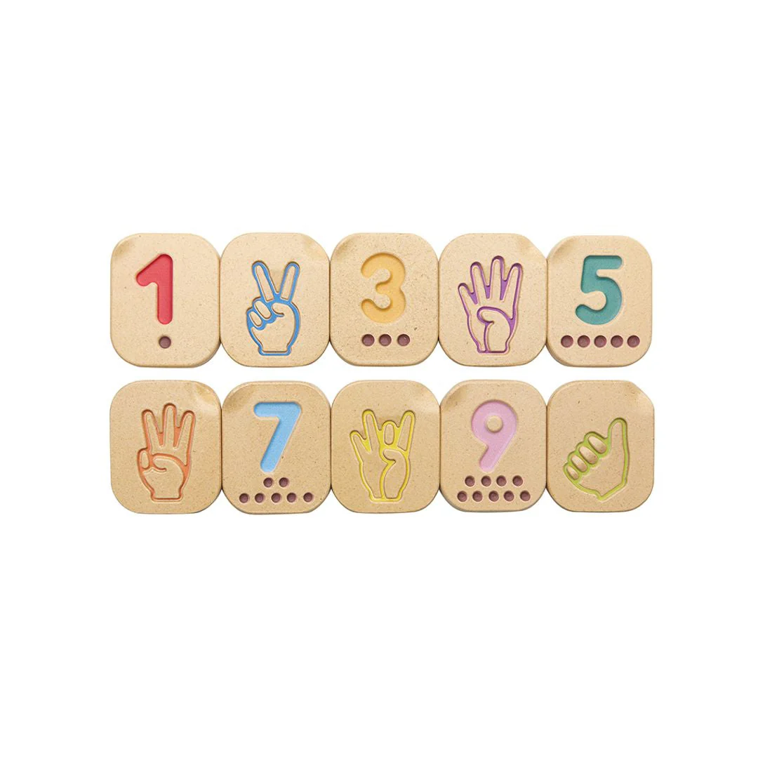 PlanToys Hand Sign Numbers 1-10 - Image 2