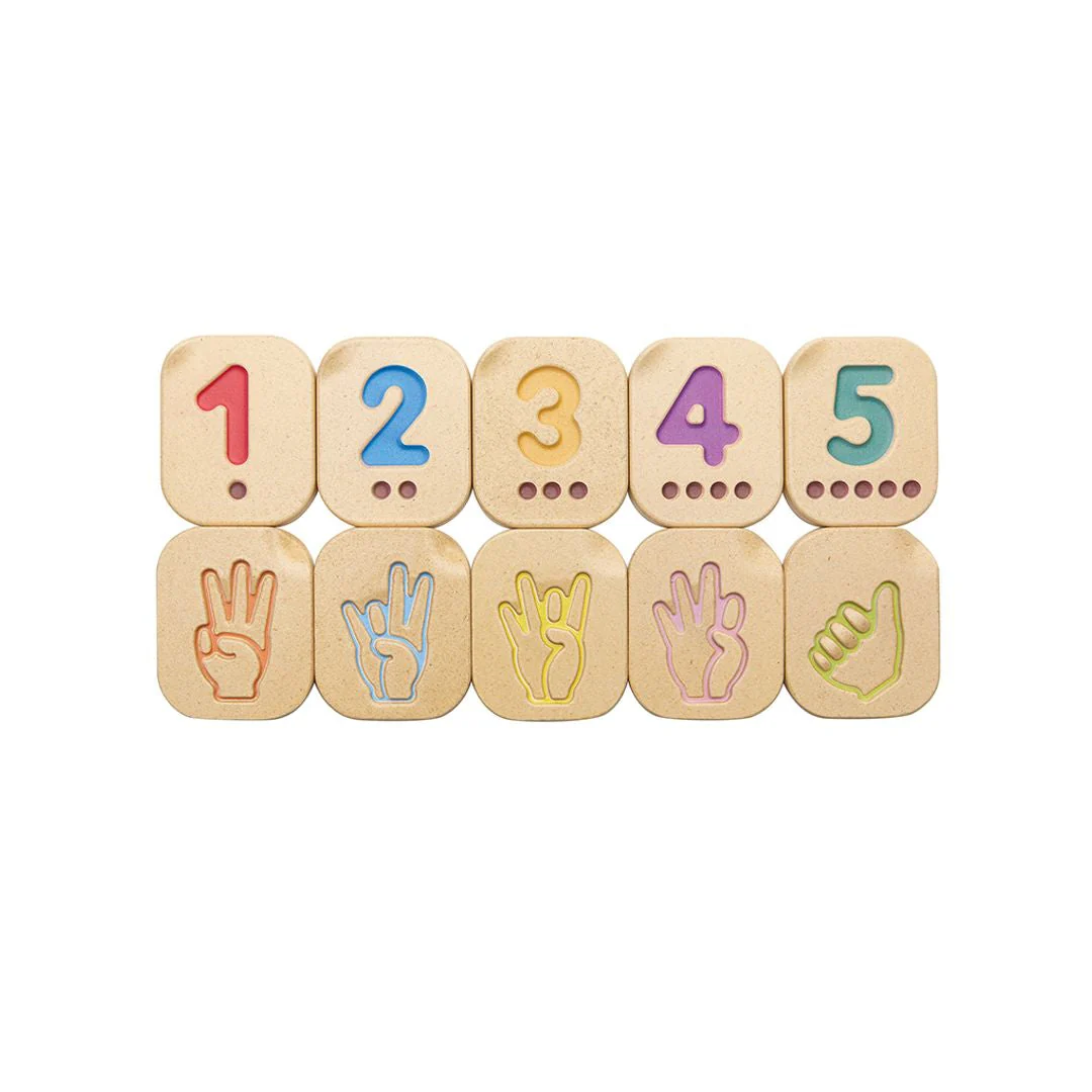 PlanToys Hand Sign Numbers 1-10 - Image 3