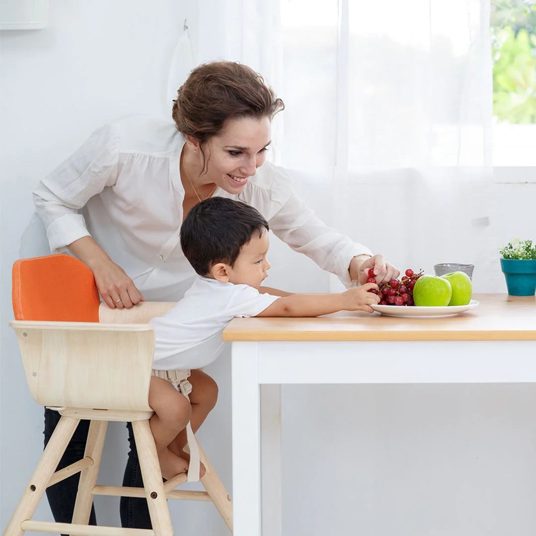 PlanToys High Chair - Orange - Image 2