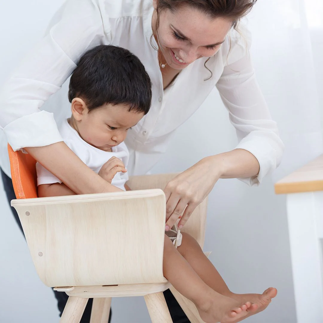 PlanToys High Chair - Orange - Image 3